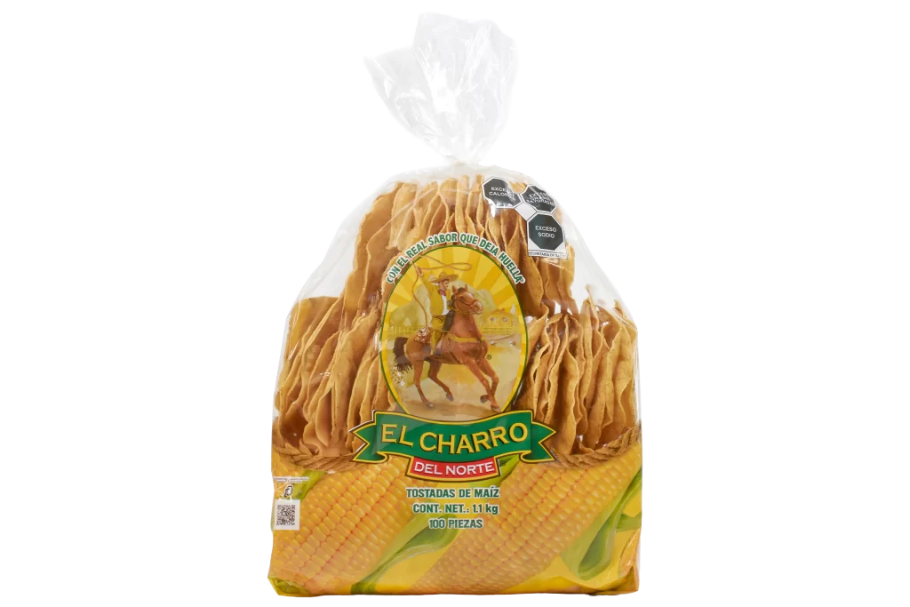 Tostadas de Maíz 1.1 kg / 100 pzs