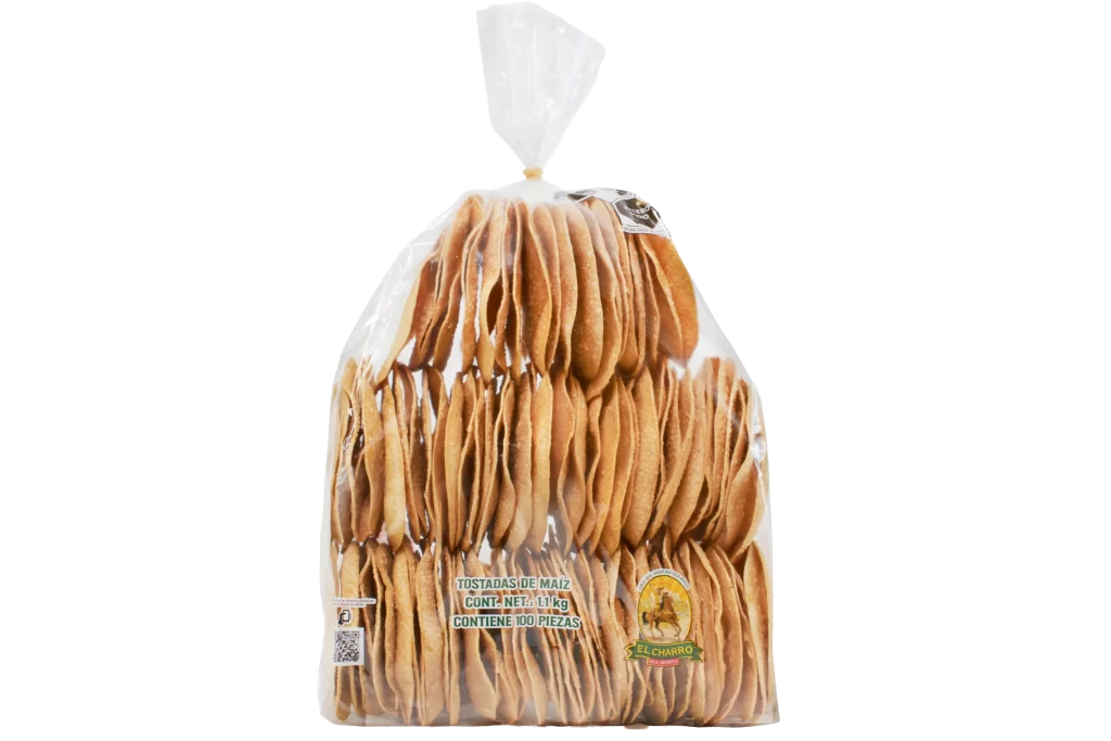 Tostadas de Maíz 1.1 kg / 100 pzs